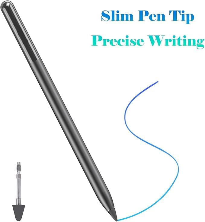 Alovexiong Tab Pen Pro Tips Replacement Compatible with Lenovo Tab Pen Pro 4096 Pressure Sensitivity Wear-Resistant Grey