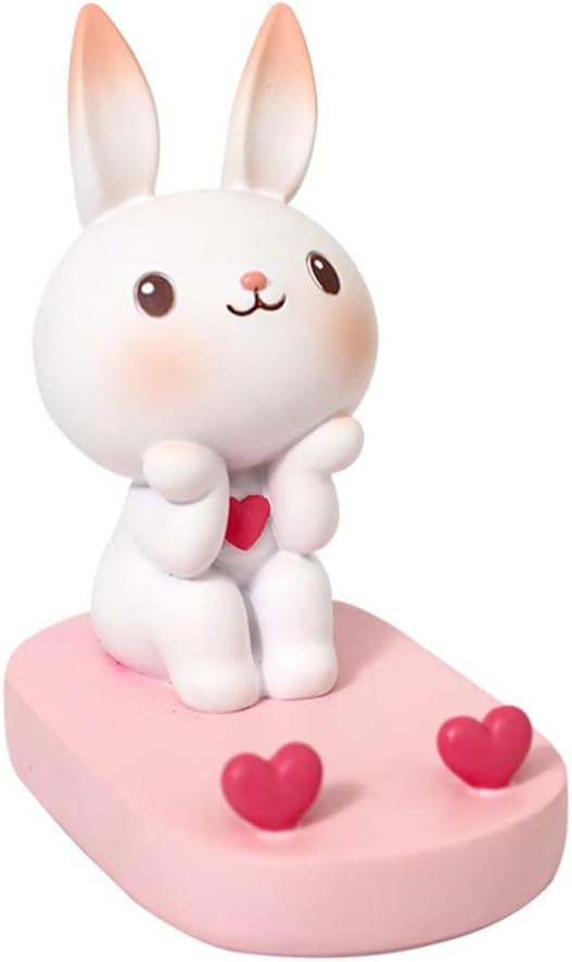 Gatuida Phone Stand Cute Rabbit Smartphone Stand Phone Holder Cartoon Animal
