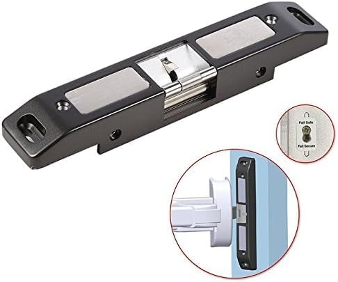 MENGQI-CONTROL LCD Video Door Intercom Access Control System Electric Strike Push Rod Lock for Panic Bar& Power Unit Full Kits Cards Phone App Remote Open