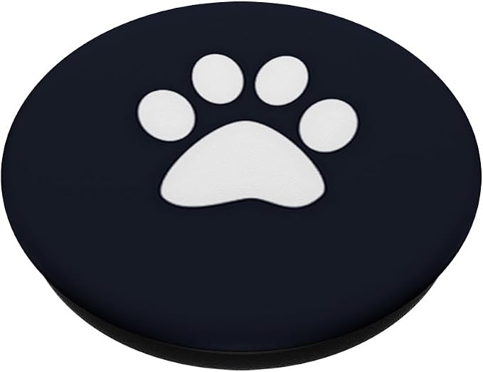 Paw Print Pop Up Cellphone Holder GripsCute Dog Popout Knob PopSockets Adhesive PopGrip