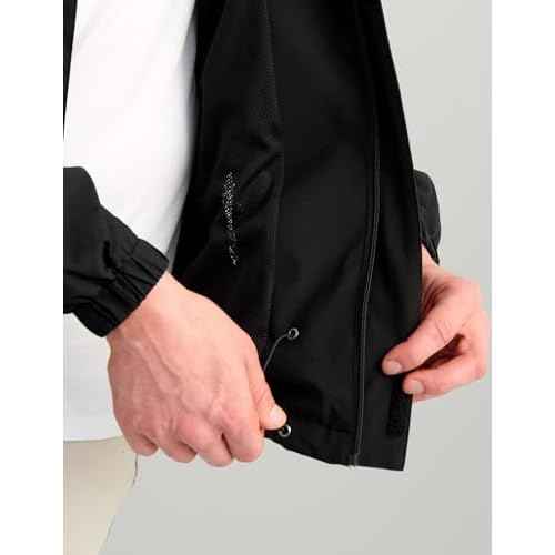HUK mens Storm Heavy Duty Rain Jacket 2.0, Waterproof, Windproof, Breathable Rain Coat for Fishing and Outdoor Activities