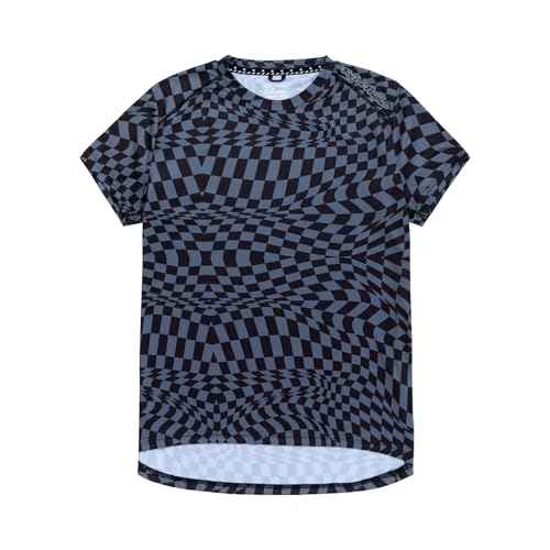 Troy Lee Designs - Womens Lilium SS Jersey; Twisted Checkers Black LG