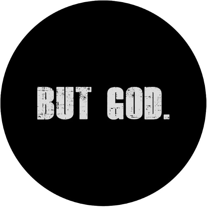 But God Jesus Christ Bible Faith Religious Christian Gift PopSockets Swappable PopGrip