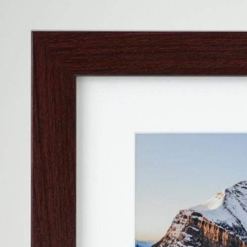 Frame It Easy 33 x 16 Merlot Wood Frame (Derby)