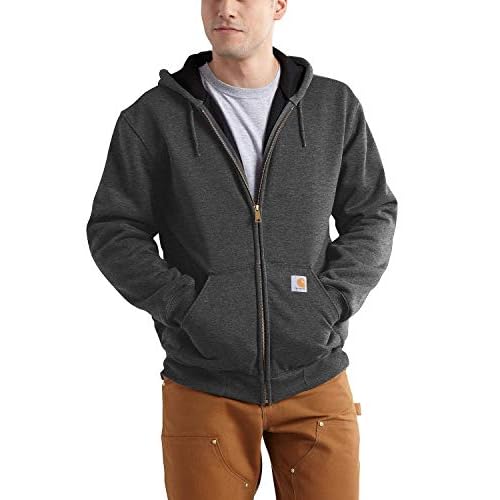 Carhartt Men's Rain Defender Rutland Hooded Zip Front Sweatshirt