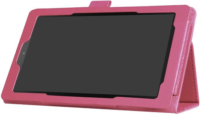 Tablet Cover for Amazon Kindle Fire 7 5th Generation(Model:SV98LN2015 Release)Ultra Slim Folio Stand Lightweight Leather Case for Kindle Fire HD7 5th Gen 7 (Li-Brown)