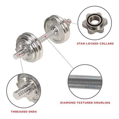 Sunny Health & Fitness Elite Adjustable Dumbbell