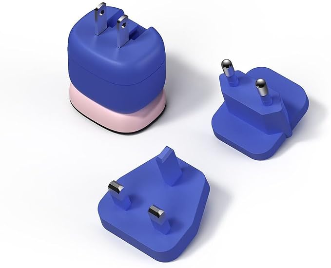 CASETiFY Powerthru 33W Fast Charger - Pink/Blue