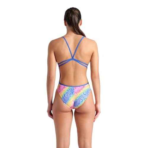 ARENA Womens Performance Women's Let It Beat Collection Lace Back Swimsuit