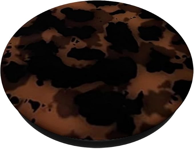 Brown Amber Leopard PopSockets PopGrip for MagSafe