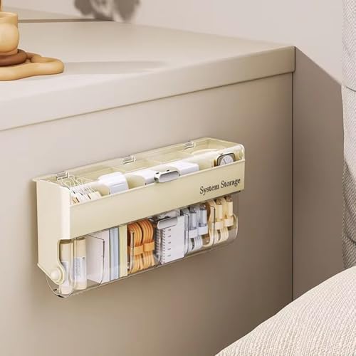 Wall-Mounted Sock Storage Box - Space-Saving Underwear Organizer for Wardrobe, Bedroom Panties, Data Cable Container A