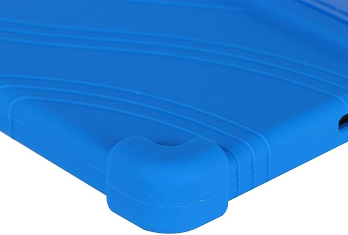 for Urao 10.1 inch Tablet Case Soft Silicone Cover Case with Kickstand for Urao 10.1'' C107 Tablet Blue