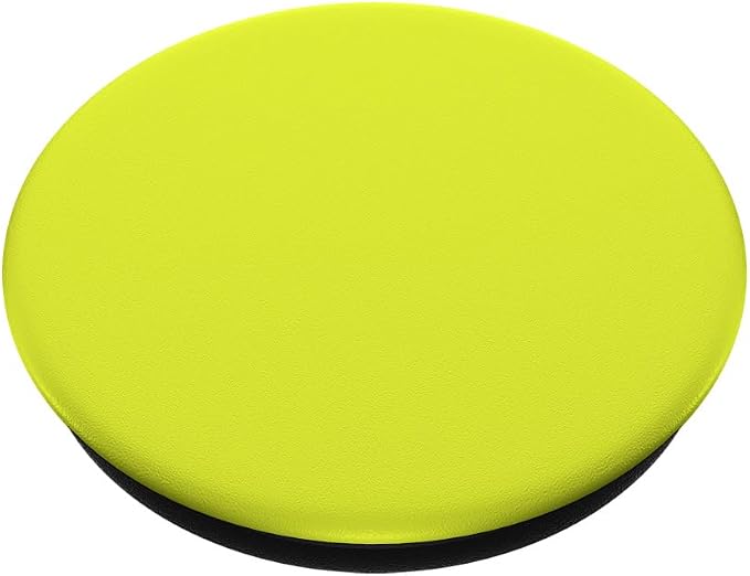 Bright Yellow Solid Color Phone Cute Accessory Light Yellow PopSockets Adhesive PopGrip