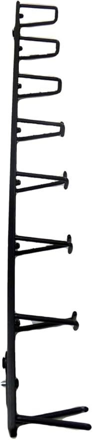 APC Rackmount Vertical Cable Organizer, AR8442, 8 Cable Rings, Zero U