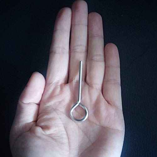 3/32¡± Hex Key Dogging Key Allen Key with Full Loop, Allen Wrench Door Key, Solid Metal ? 10 Packs