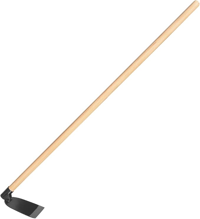 Zenport Hoe J6-208 with 53-Inch Wood Handle, Steel