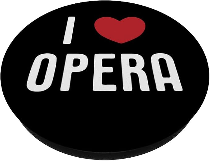 I Love Opera Gift PopSockets Adhesive PopGrip