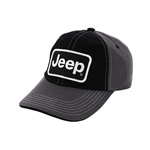 Jeep Premium Chino Twill Patch Dads Hat for Men Baseball Cap Polo Hats