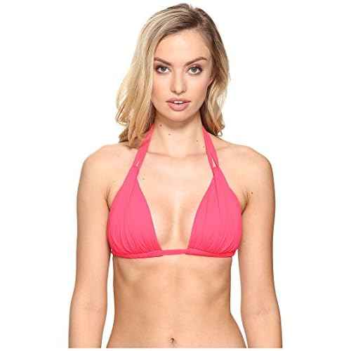 La Blanca Women's Island Goddess Halter Triangle Swimsuit Top