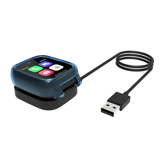 JADTILXY Portable Charger Dock Compatible with Cosmo JrTrack 5/4 / 3/2 Kids Smart Watch, Charging Directly While Wearing Protective Cases, Replacement Charging Cable Stand JrTrack 5 Accessories