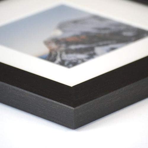 Frame It Easy 33 x 16 Coffee Wood Frame (Derby)