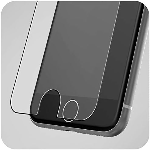 magglass Tempered Glass for iPhone SE Screen Protector (2020 / 3rd Gen 2022) Anti Bubble UHD Clear Display Guard (Case Compatible) (HD Clear)