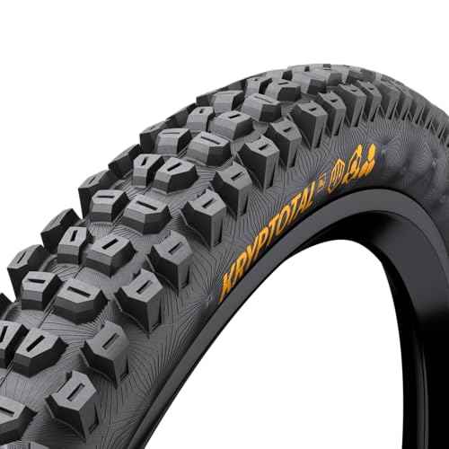 Continental Kryptotal Rear - Tubeless Ready Mountain Bike Tire - Specialist for Mixed Terrain and Conditions, 26" x 2.40", Soft, Enduro
