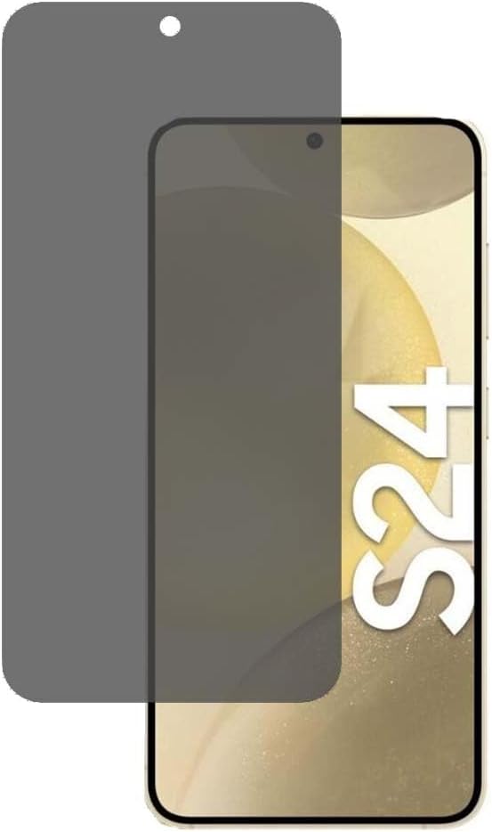 [2 Pack For Samsung Galaxy S24 Privacy Anti-spy Soft Film Screen Protector Fingerprint Unlock