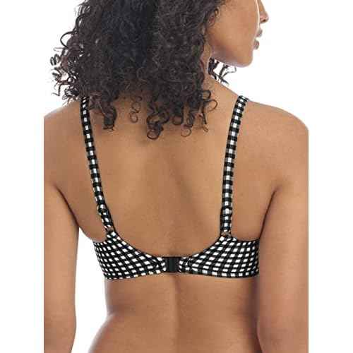 Freya Women's Check in Underwire Sweetheart Bikini Top