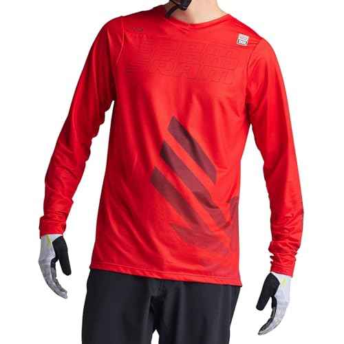 Troy Lee Designs - Skyline LS Jersey; SRAM Eagle ONE Fiery RED XL