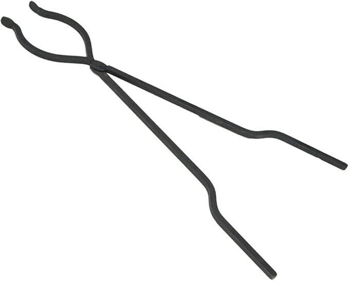 Ohio Flame Campfire Tongs - Heavy Duty Forged Steel Fire Pit Tool - 30"
