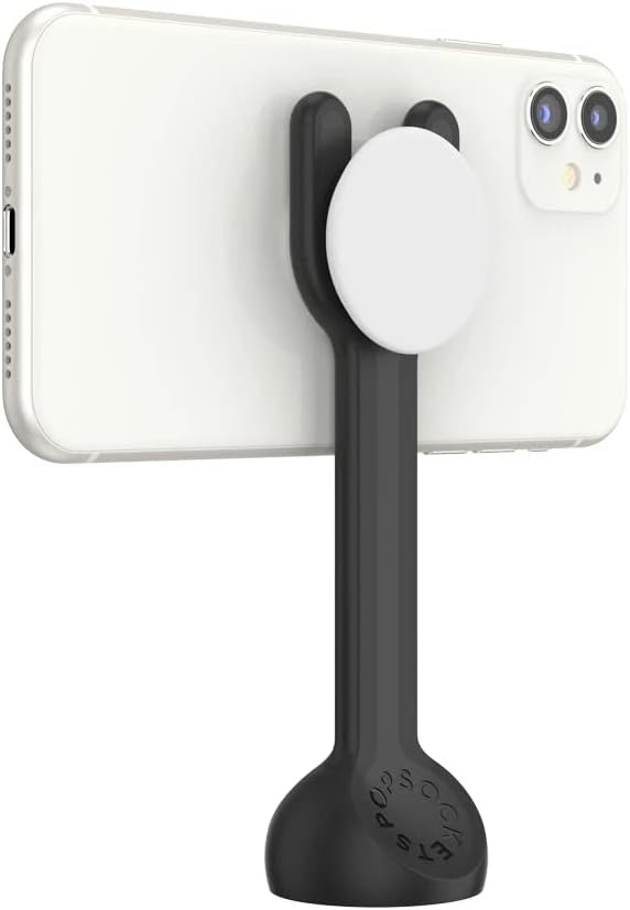 PopSockets Phone Mount &amp Stand Phone Tripod Mount Universal Device Mount - Black