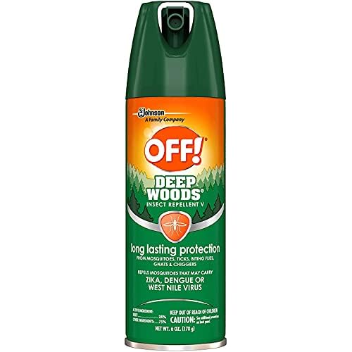 OFF! Deep Woods Insect Repellant Spray, 6 Ounce (Pack of 3)