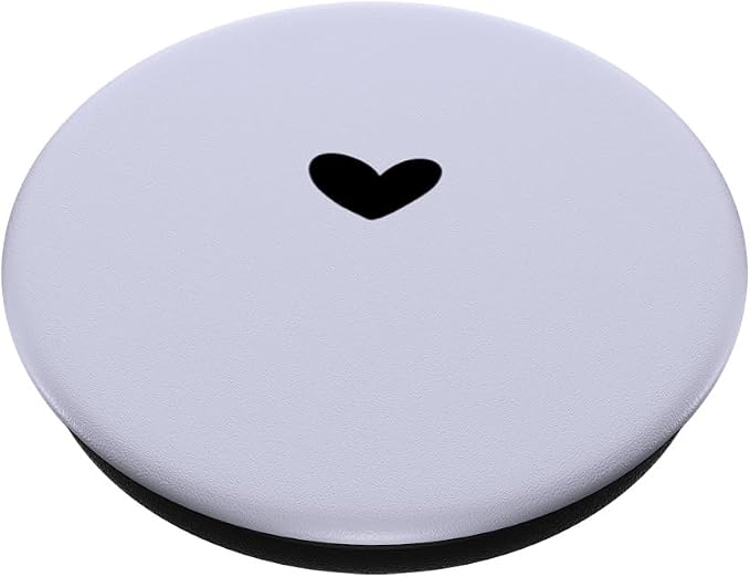 Cute Mist Heart Minimalistic PopSockets Adhesive PopGrip