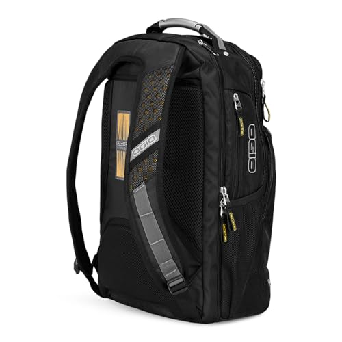 Callaway Axle 17" Laptop Backpack, Black, 19.25" H x 13" W x 9.25" D