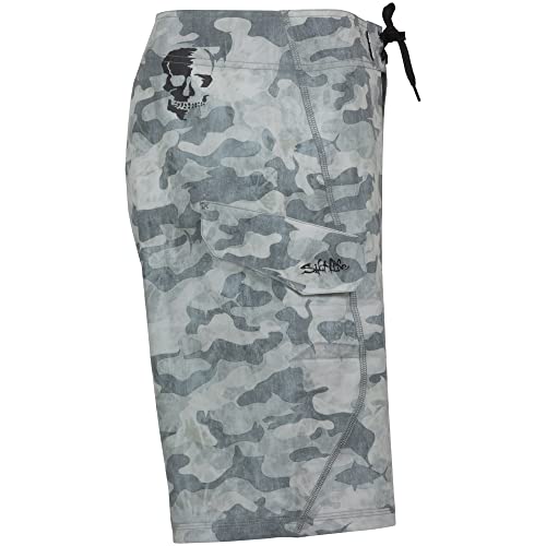 Salt Life Men's Into The Abyss Boardshort
