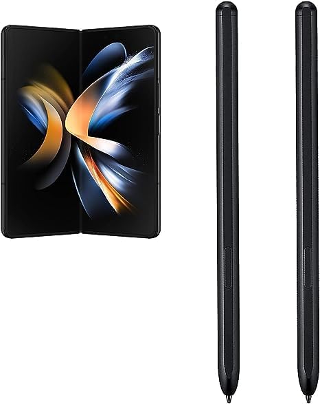 2 Pack Black Galaxy Z Fold 4 S Pen Compatible with Samsung Galaxy Z fold 4 Pen Fold Edition Stylus Pen for Galaxy Z Fold 4 Fold Edition Without Bluetooth