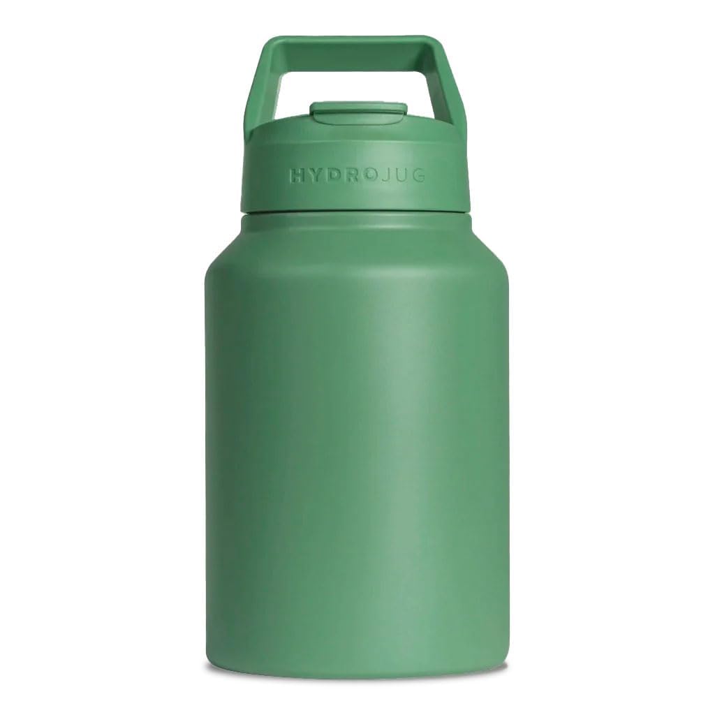 HydroJug Sport Jug 64oz Insulated Half Gallon Water Bottle, Sage