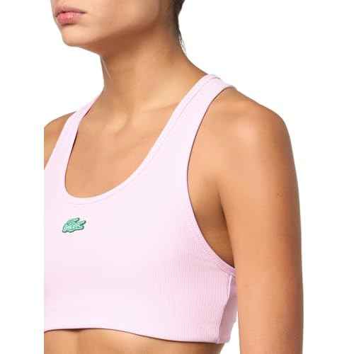 Lacoste x Bandier Women's Ribbed Sports Bra