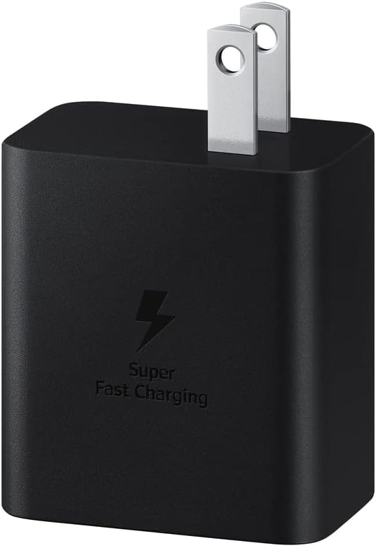 SAMSUNG 45W Power Adapter (w/Cable C-to-C)USBBlack