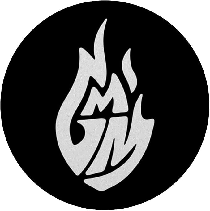 GMM Black &amp White Logo PopSockets Adhesive PopGrip