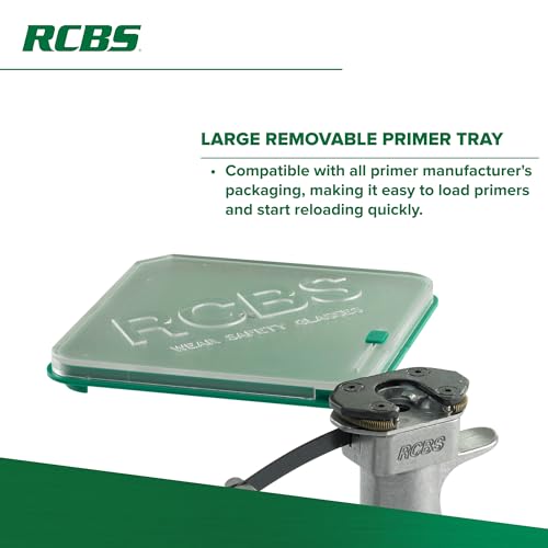 RCBS 90201 Universal Hand Priming Tool, Green