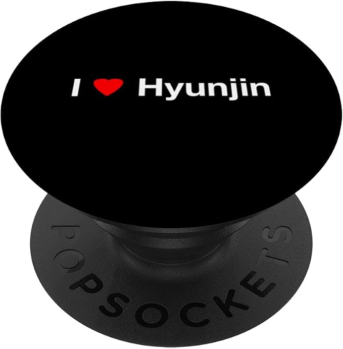 I Heart Hyunjin PopSockets Adhesive PopGrip