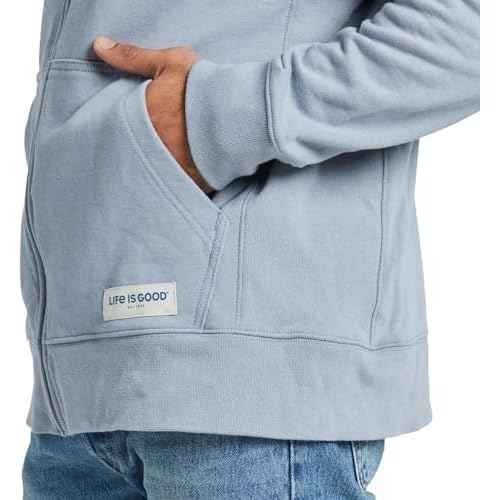 HUGO Men's Small Logo Long Sleeve Crew Neck Sweatshirt