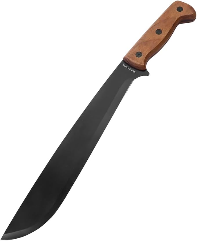Machete for Cutting Trees Heavy Duty with Sheath for Yard Work Controlled Chopping, Cutting, Gardening, Camping and Bushcraft