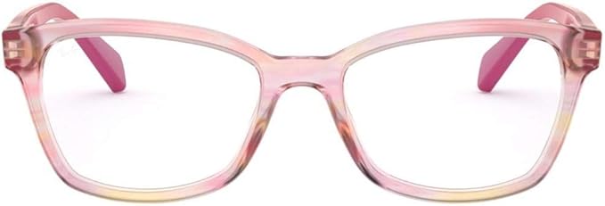 Ray-Ban girls Ry1591 Square Prescription Eyeglass Frames