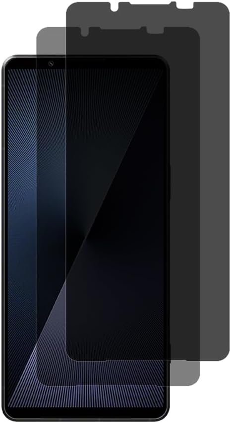 Privacy Screen Protector for Sony Xperia 1 VII 2-pack Anti-spy Anti-Scratch Tempered Glass Protector for Sony Xperia 1 VII