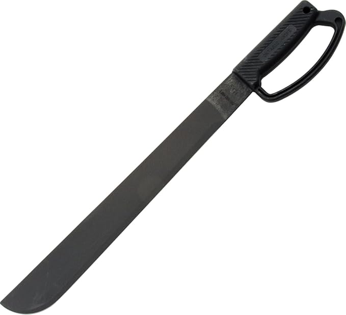 Ontario Knife Company 18" D-Handle Field Machete for Outdoor Gear, Gardening Tools, Survival and Bushcraft – ON8514