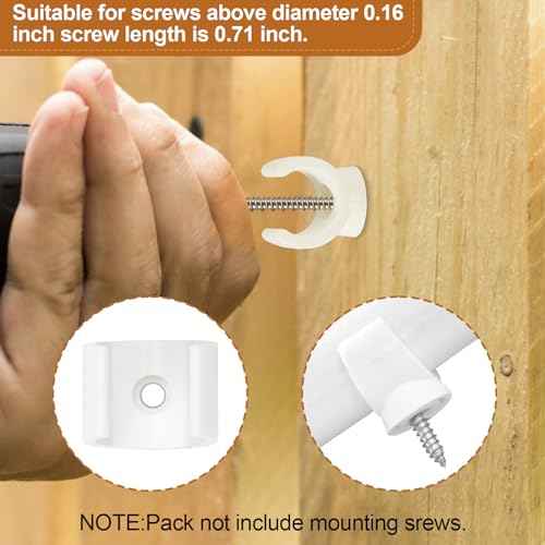 PEX Pipe Clamp Clip, 50Pcs 1/2 Inch PEX Clamp For PVC Water Pipes & Tubing Hoses Hangers Clips Holder Support Bracket Socket, White Plastic U Pipe Clamp Tools