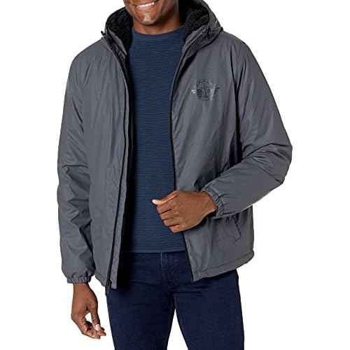 Dockers Men's Sherpa Lined Waterproof Stretch Rain Jacket